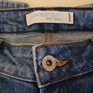 Levi's Low Boot Cut 545 Jeans